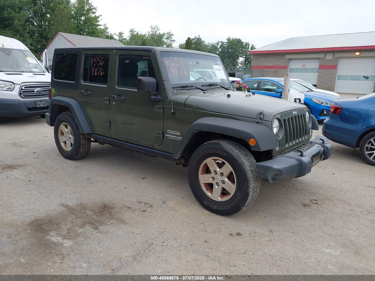 1C4BJWDG2FL****** · 2015 JEEP WRANGLER UNLIMITED SPORT