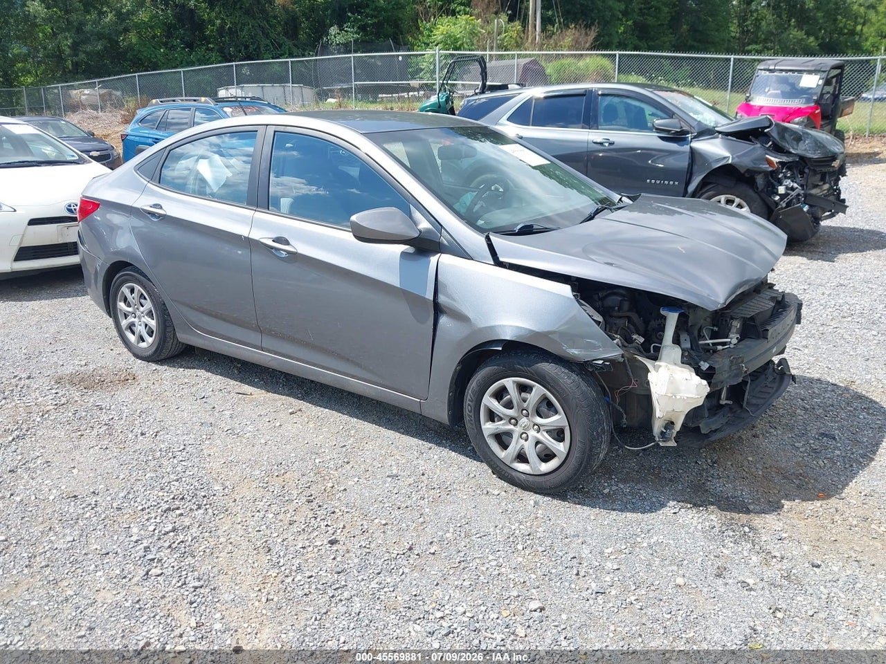 KMHCT4AE3EU****** · 2014 HYUNDAI ACCENT GLS