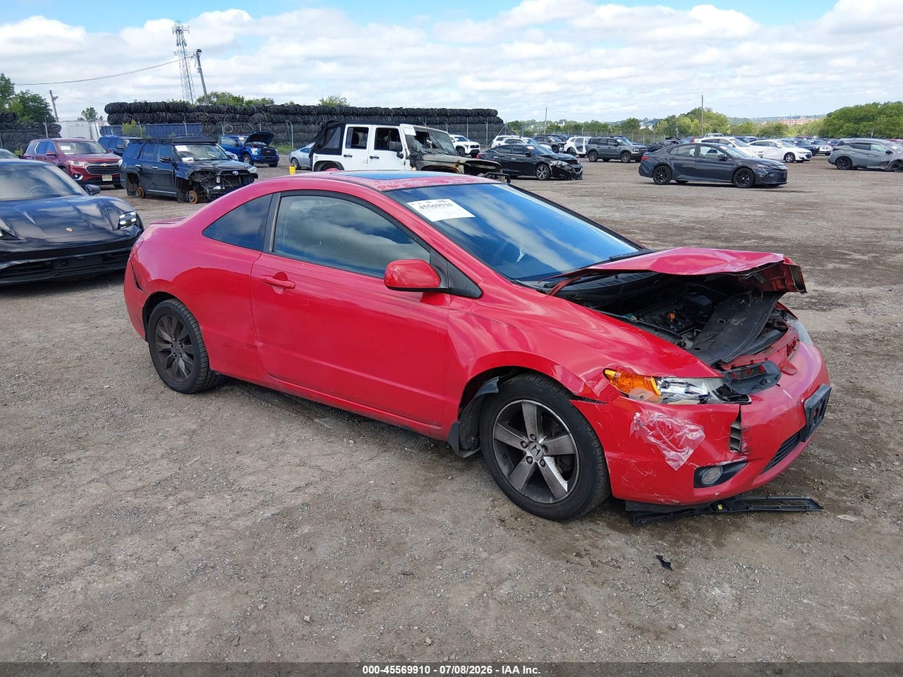 2HGFG12848H****** · 2008 HONDA CIVIC EX