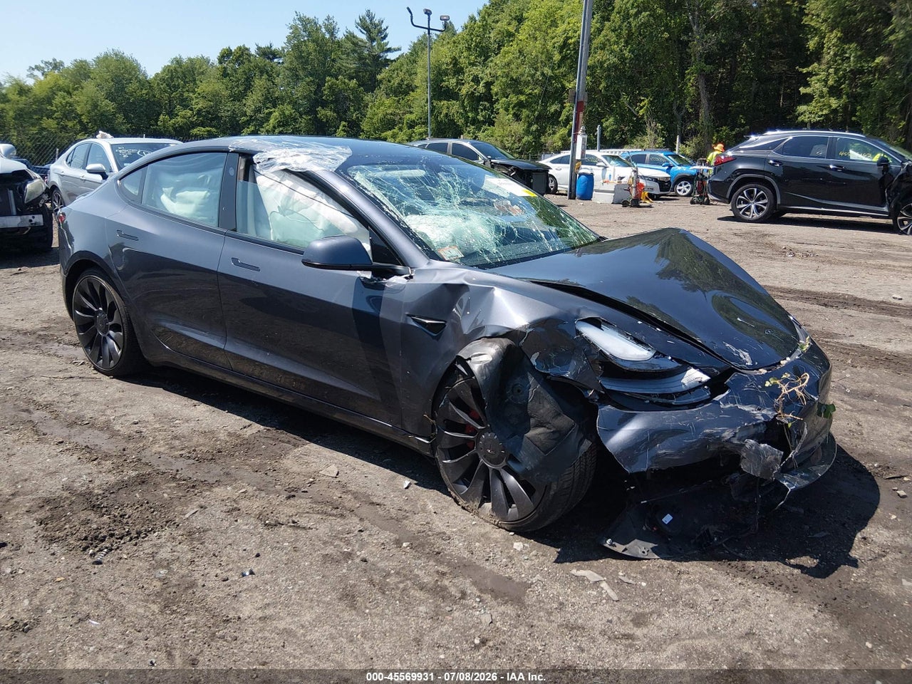 5YJ3E1EC6PF****** · 2023 TESLA MODEL 3 PERFORMANCE DUAL MOTOR ALL-WHEEL DRIVE