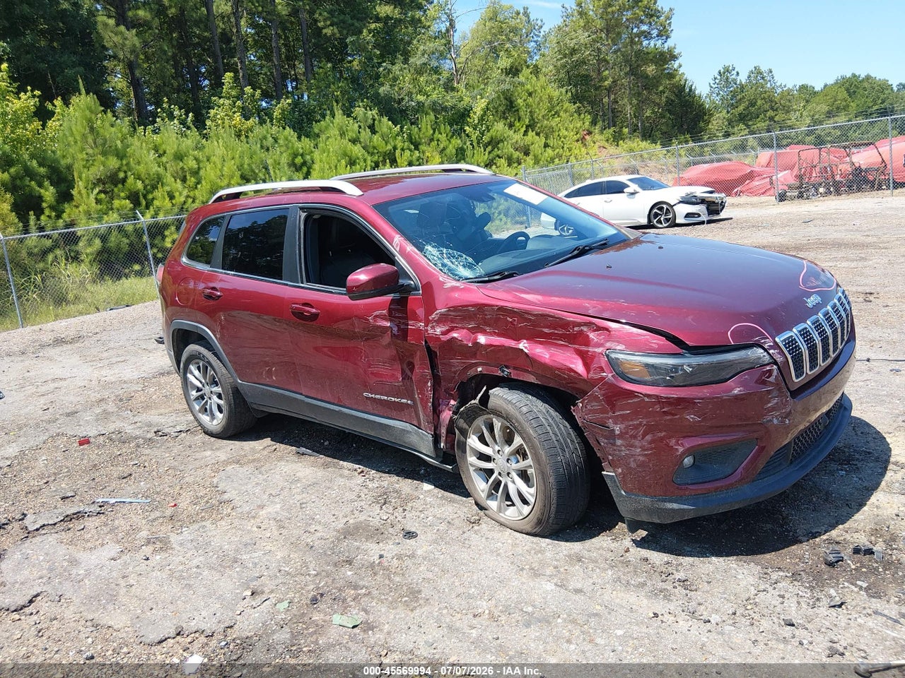 1C4PJLMX1MD****** · 2021 JEEP CHEROKEE LATITUDE LUX FWD