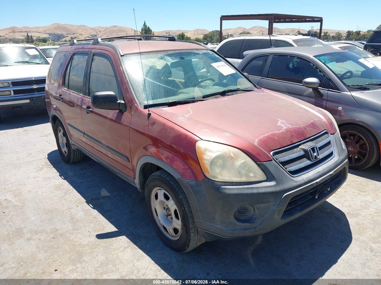 JHLRD68506C****** · 2006 HONDA CR-V LX