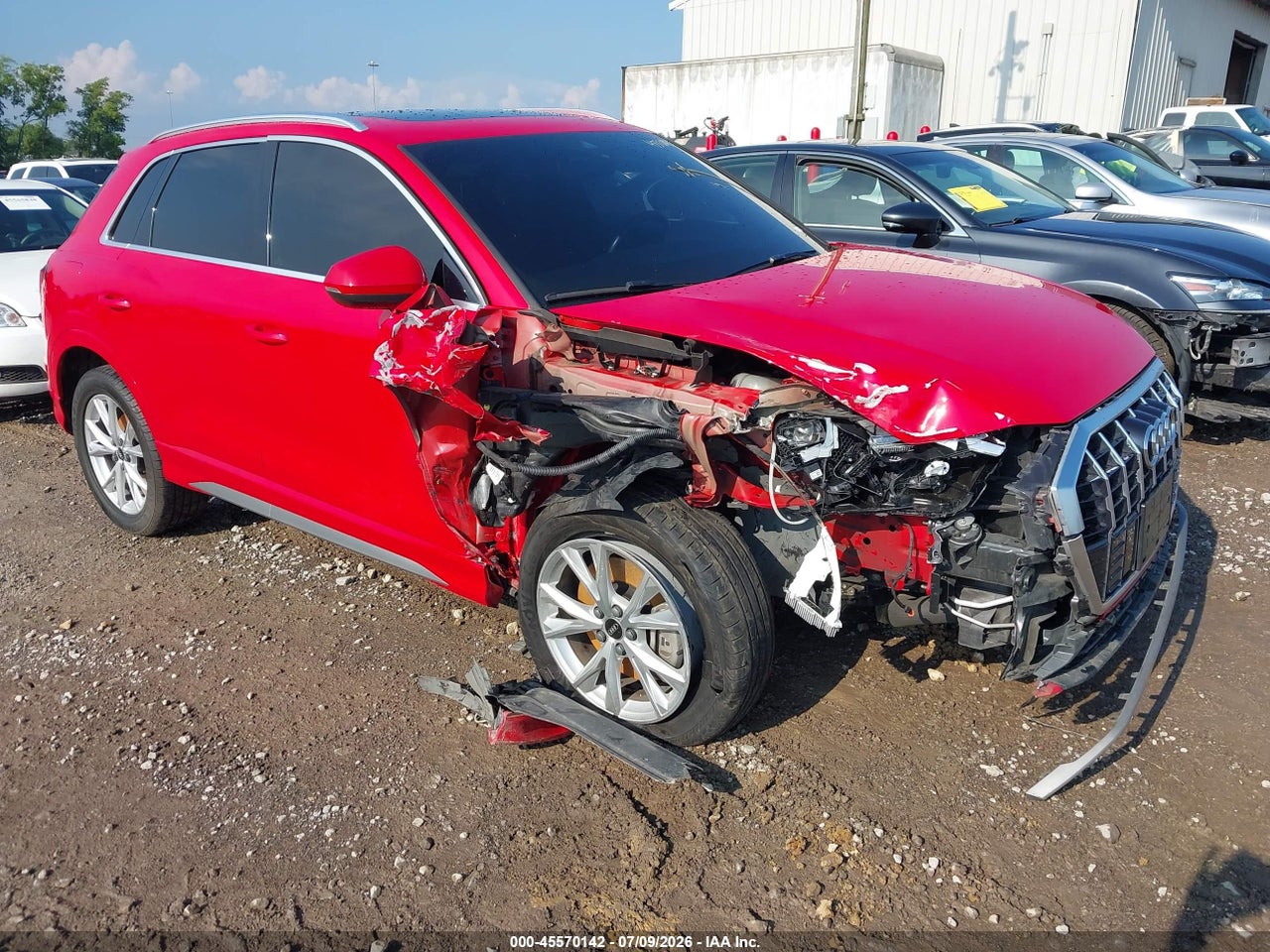 WA1DECF30P1****** · 2023 AUDI Q3 PREMIUM 45 TFSI S LINE QUATTRO TIPTRONIC