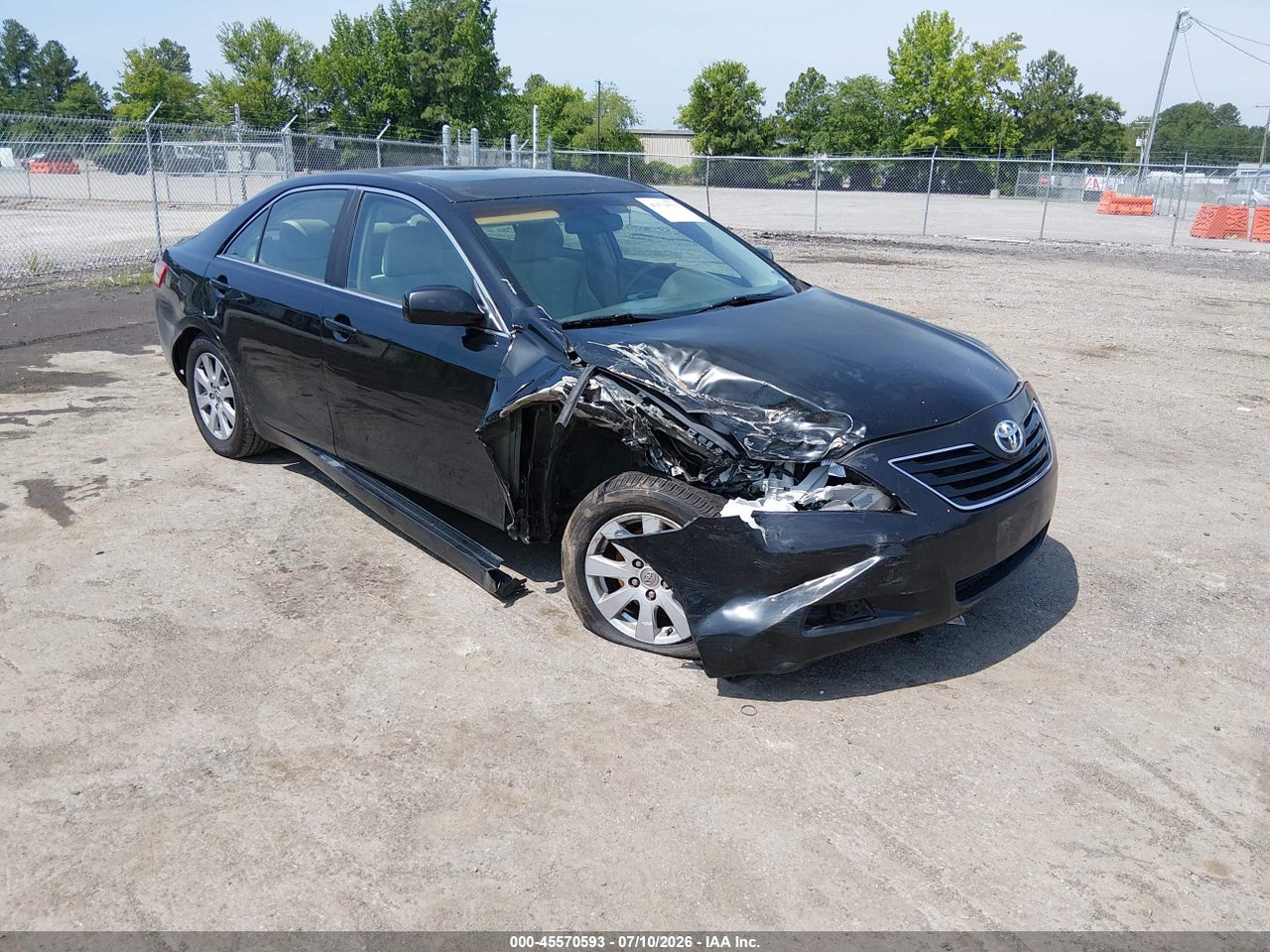 4T1BE46K67U****** · 2007 TOYOTA CAMRY XLE