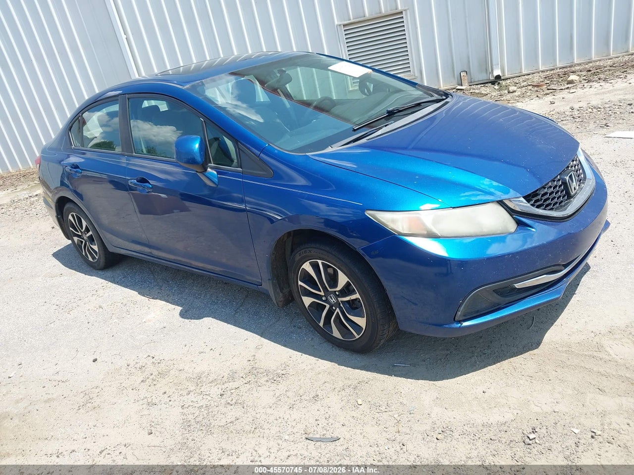 2HGFB2F89DH****** · 2013 HONDA CIVIC EX