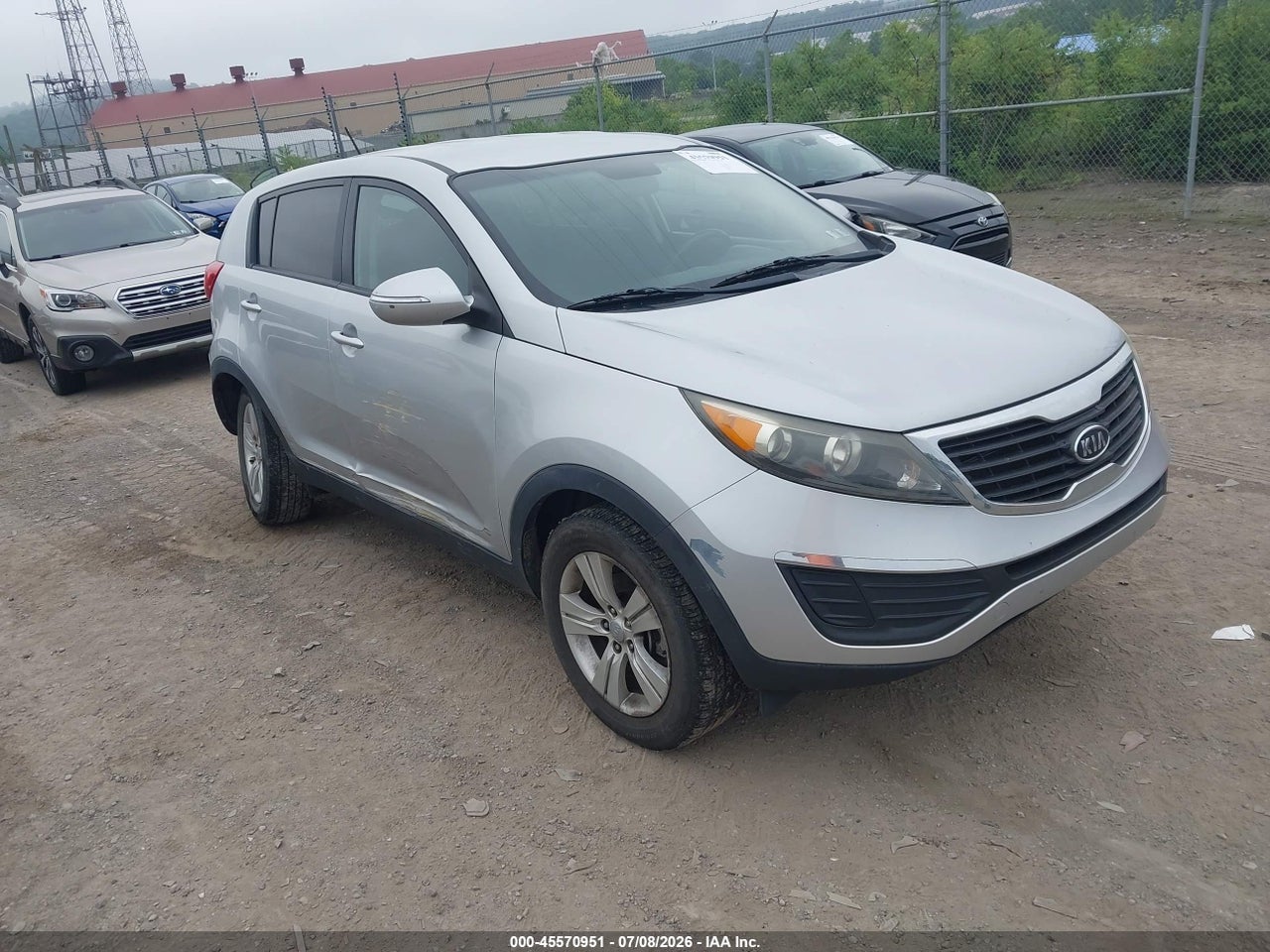 KNDPB3A2XC7****** · 2012 KIA SPORTAGE LX