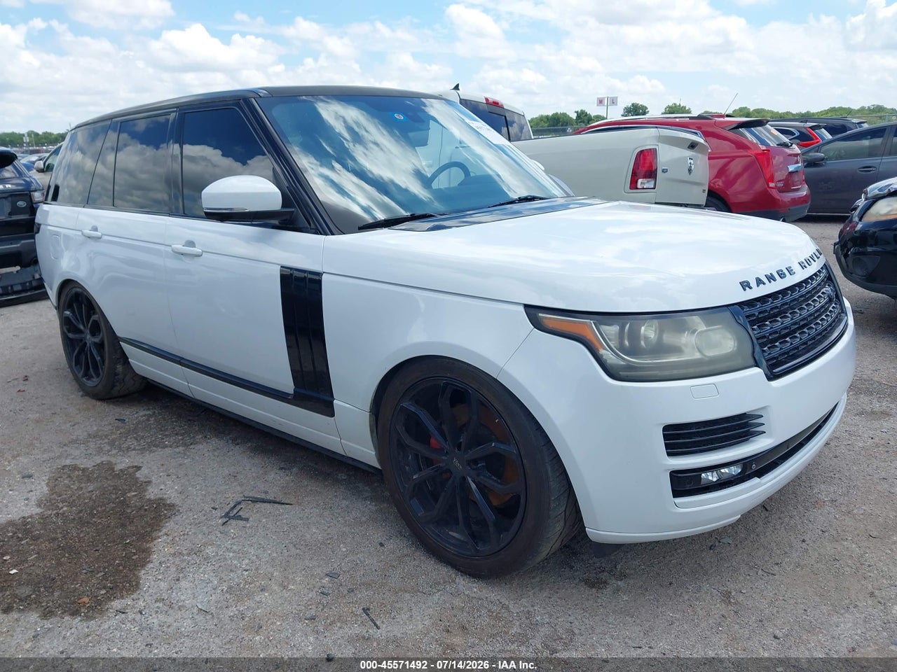 SALGS2WF3EA****** · 2014 LAND ROVER RANGE ROVER 3.0L V6 SUPERCHARGED HSE