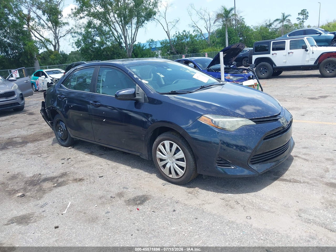 5YFBURHE3HP****** · 2017 TOYOTA COROLLA LE