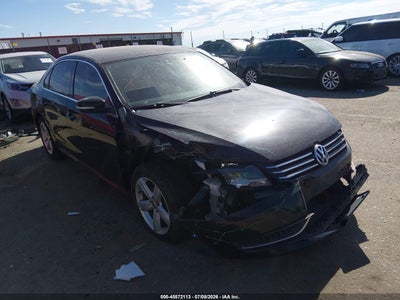 1VWBP7A36DC****** · 2013 VOLKSWAGEN PASSAT 2.5L SE