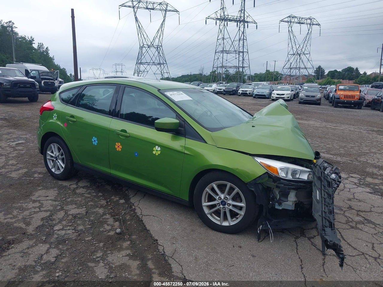 1FADP3K24JL****** · 2018 FORD FOCUS SE