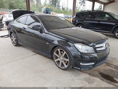 WDDGJ8JB9CF****** · 2012 MERCEDES-BENZ C 350 SPORT 4MATIC