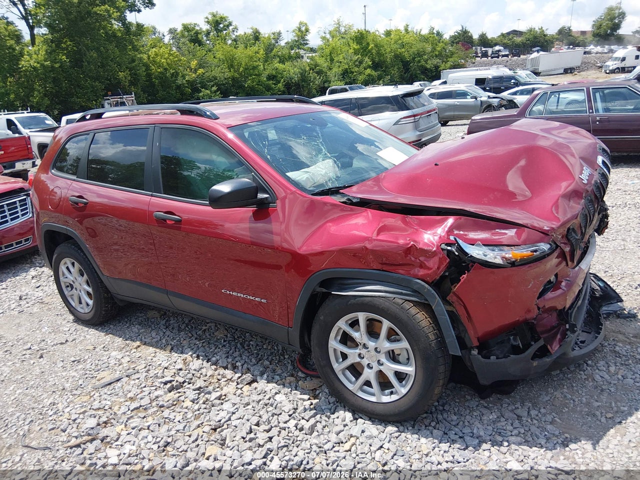 1C4PJLAS3HW****** · 2017 JEEP CHEROKEE SPORT