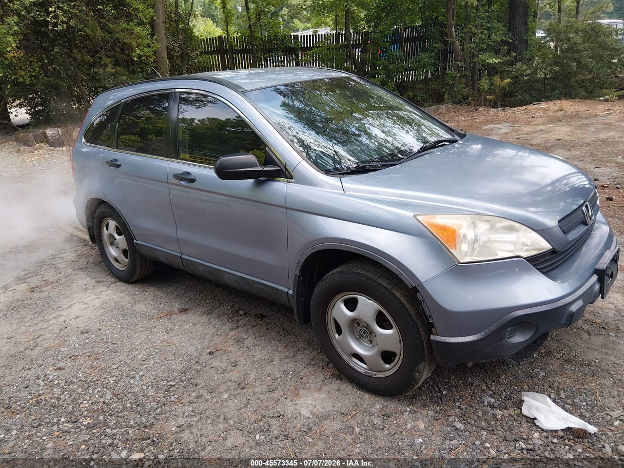JHLRE383X7C****** · 2007 HONDA CR-V LX