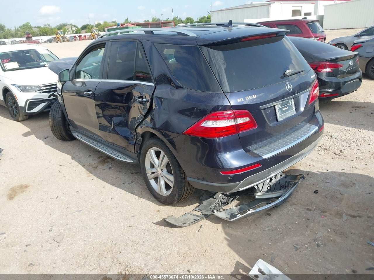 2012 MERCEDES-BENZ ML 350 4MATIC · 3/10