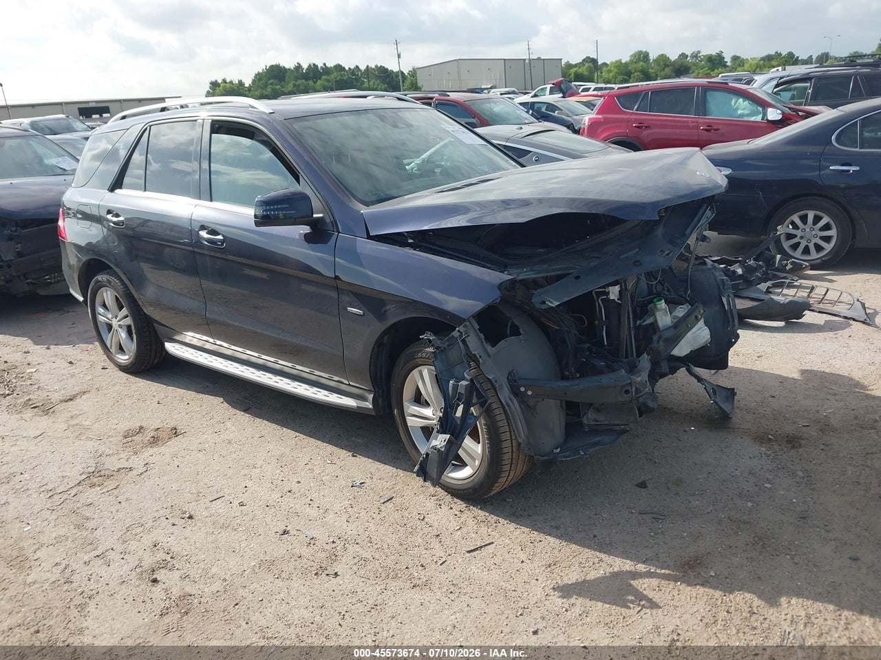4JGDA5HB3CA****** · 2012 MERCEDES-BENZ ML 350 4MATIC