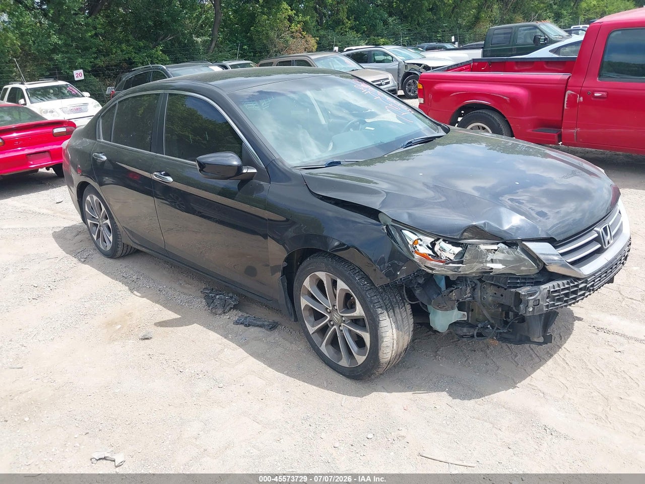 1HGCR2F57DA****** · 2013 HONDA ACCORD SPORT