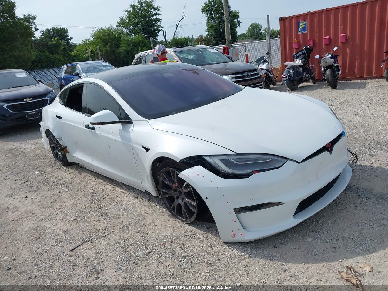 5YJSA1E56NF****** · 2022 TESLA MODEL S DUAL MOTOR ALL-WHEEL DRIVE