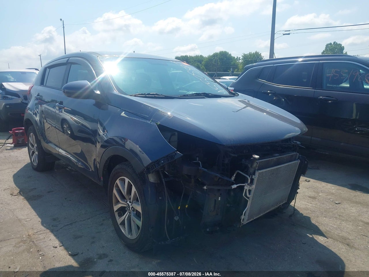 KNDPB3AC5G7****** · 2016 KIA SPORTAGE LX