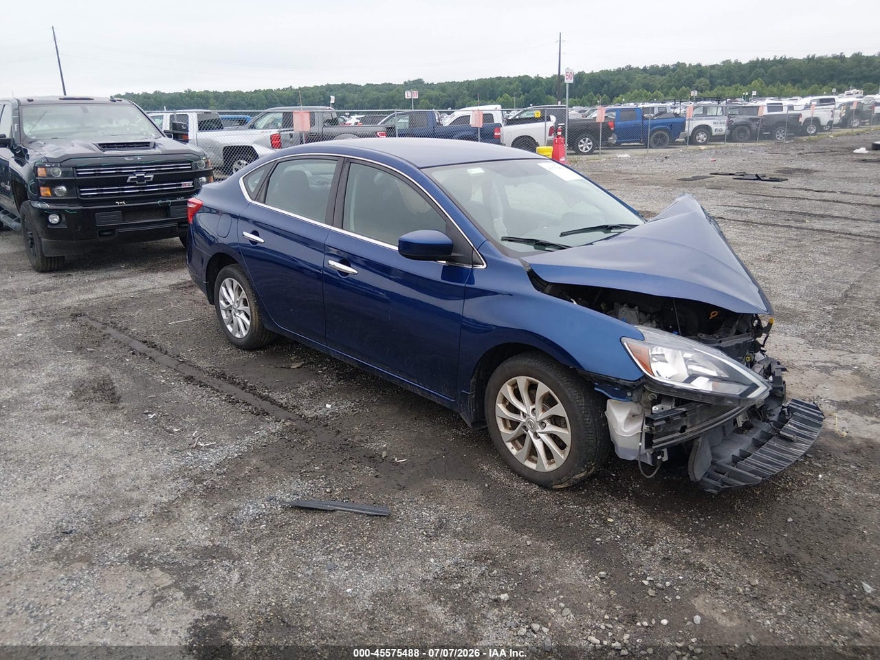 3N1AB7AP9JY****** · 2018 NISSAN SENTRA SV