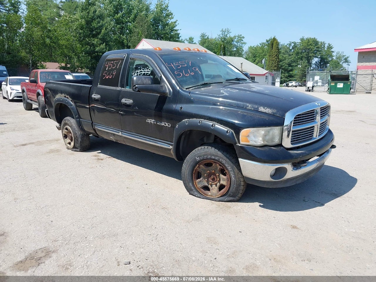 3D7KU28664G****** · 2004 DODGE RAM 2500 SLT/LARAMIE