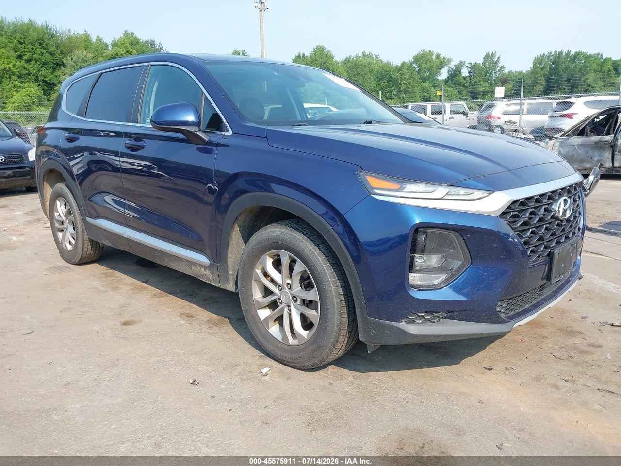5NMS2CADXKH****** · 2019 HYUNDAI SANTA FE SE