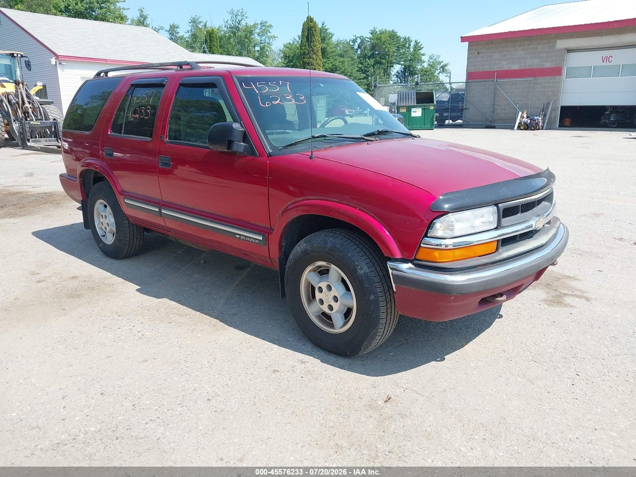 1GNDT13WXY2****** · 2000 CHEVROLET BLAZER LS