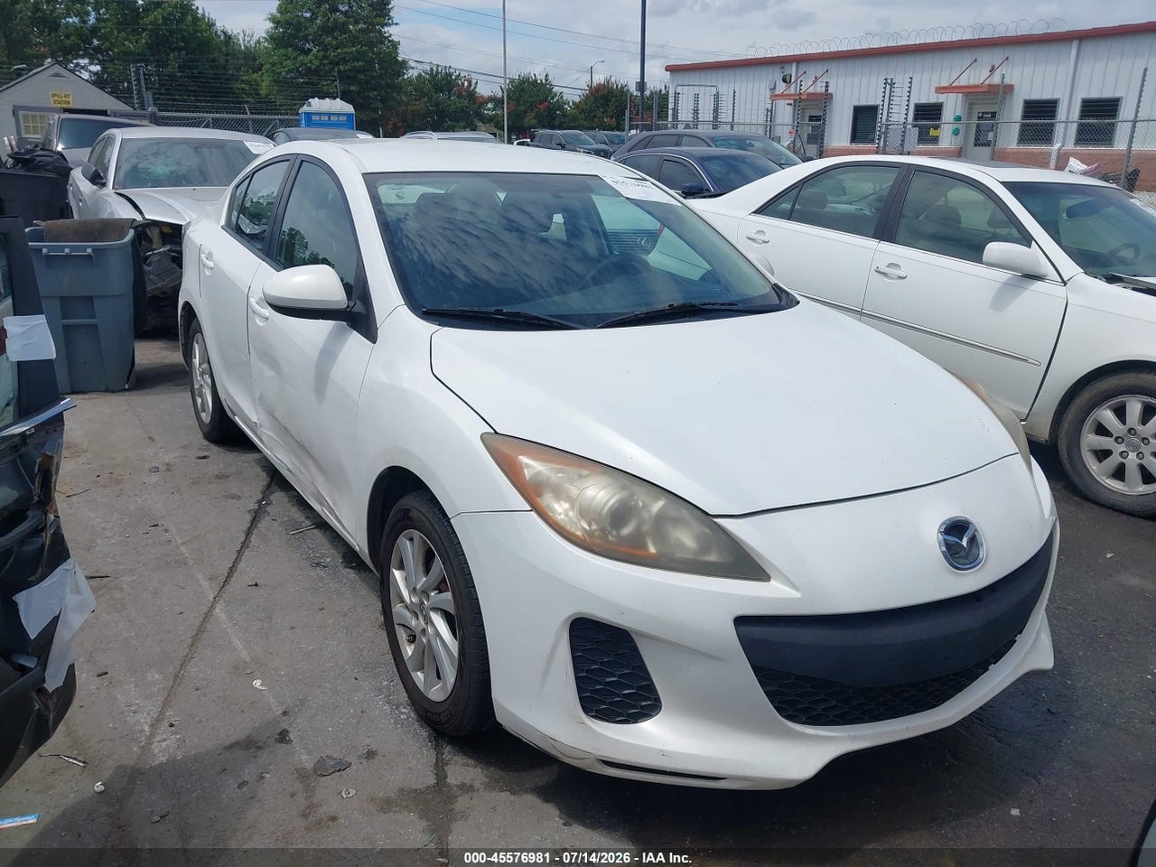 JM1BL1VF3C1****** · 2012 MAZDA MAZDA3 I TOURING