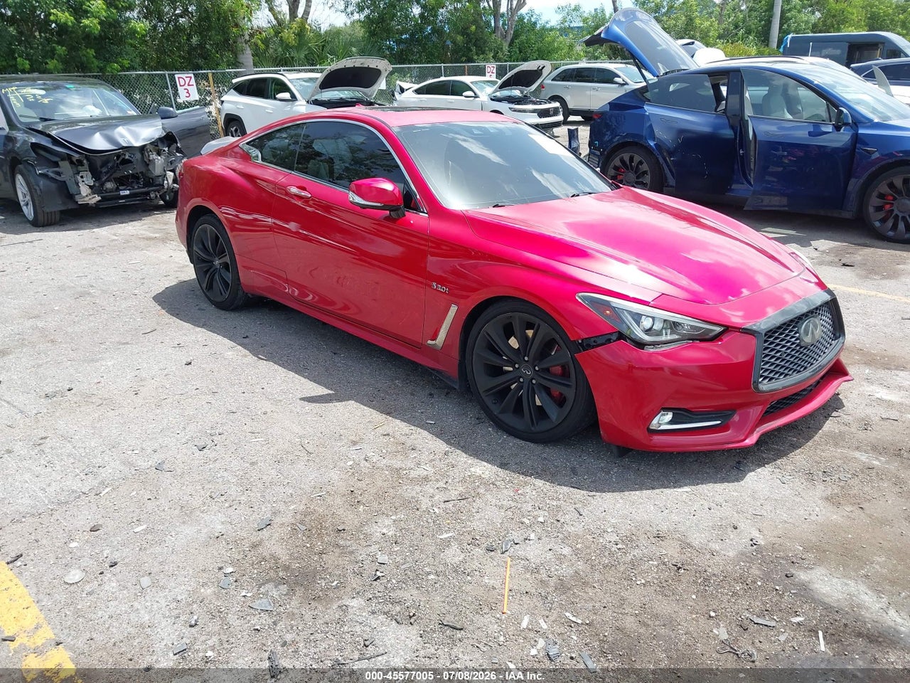 JN1FV7EL0JM****** · 2018 INFINITI Q60 3.0T RED SPORT 400