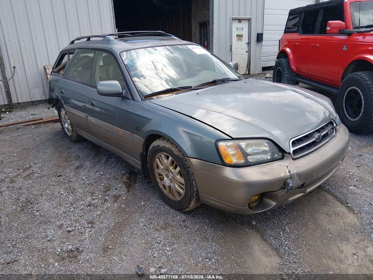 4S3BH806317****** · 2001 SUBARU OUTBACK H6-3.0
