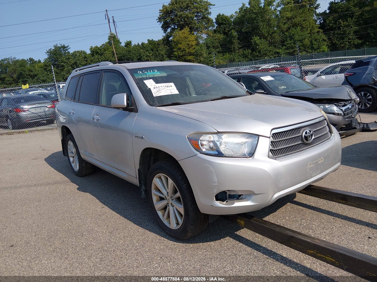 JTEBW3EH1A2****** · 2010 TOYOTA HIGHLANDER HYBRID BASE V6