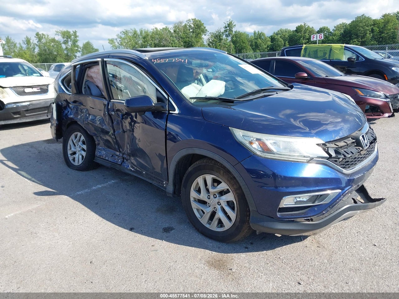 5J6RM4H73GL****** · 2016 HONDA CR-V EX-L