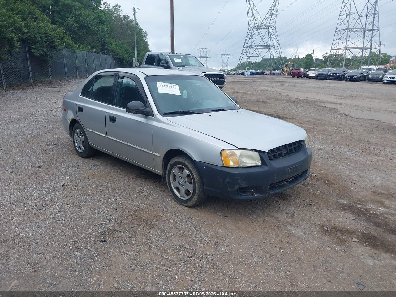 KMHCG45C62U****** · 2002 HYUNDAI ACCENT GL