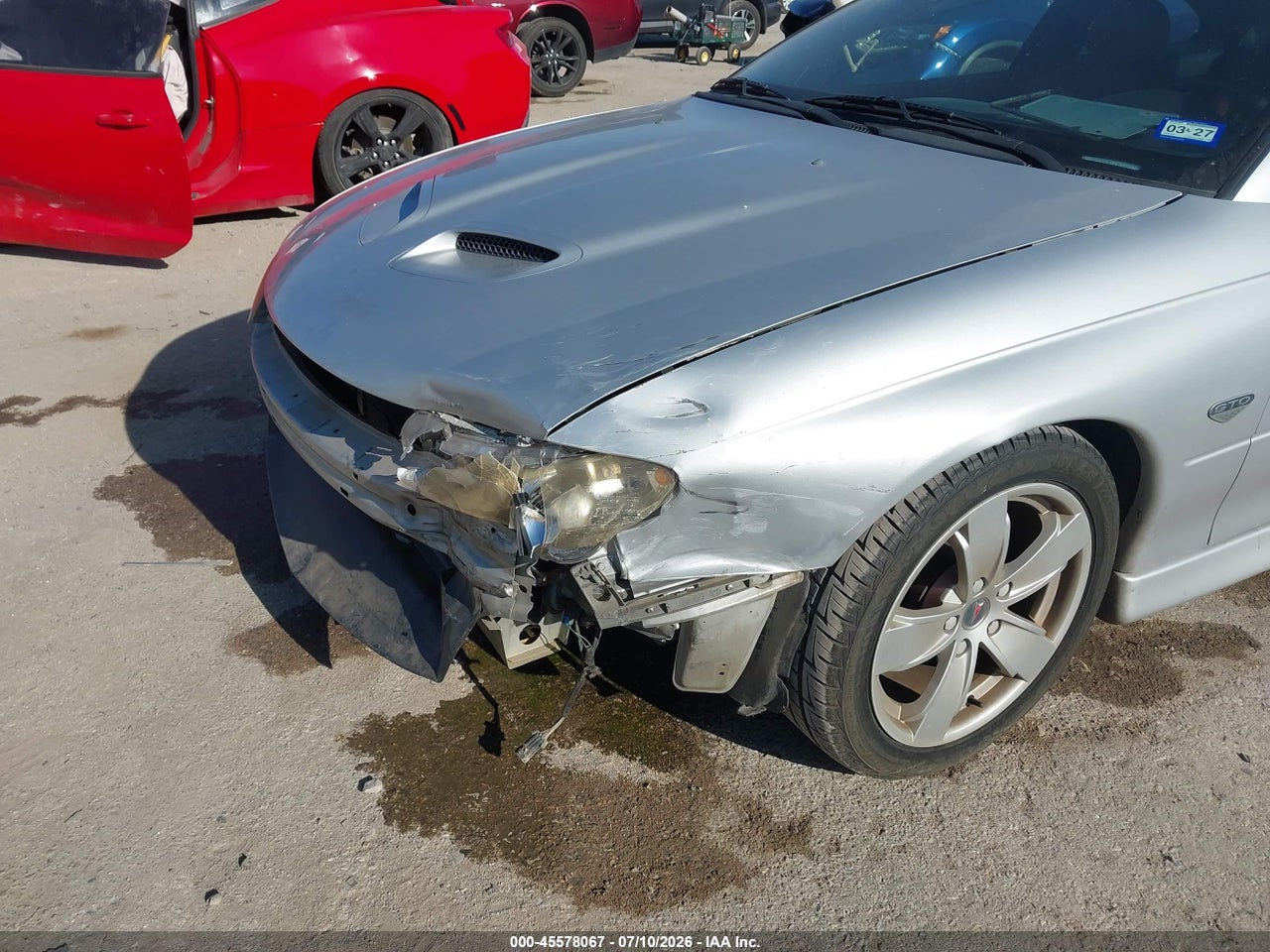 2005 PONTIAC GTO   · 6/11