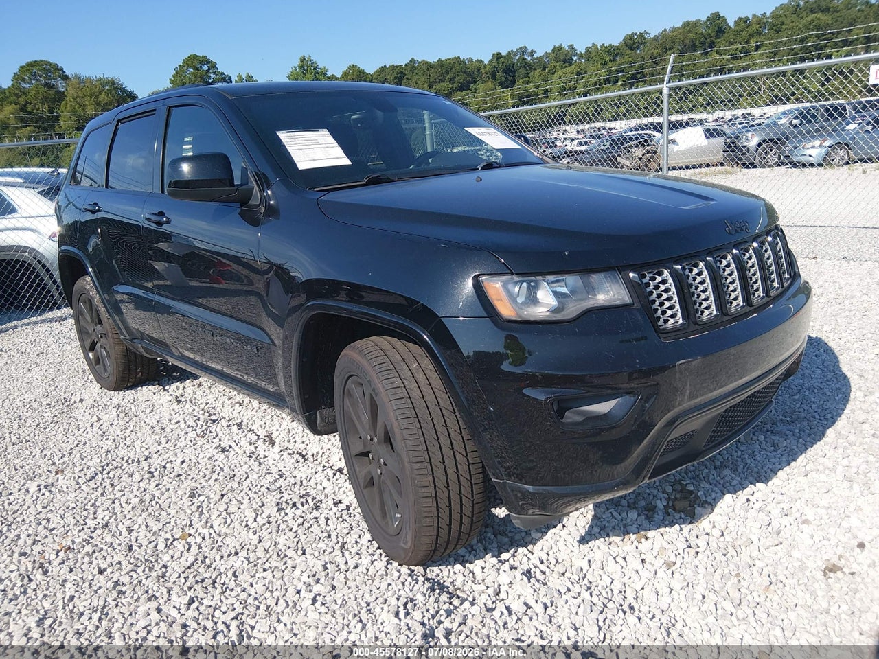 1C4RJEAG4HC****** · 2017 JEEP GRAND CHEROKEE ALTITUDE