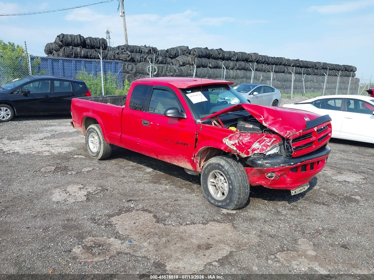 1B7GG22Y0WS****** · 1998 DODGE DAKOTA SLT/SPORT
