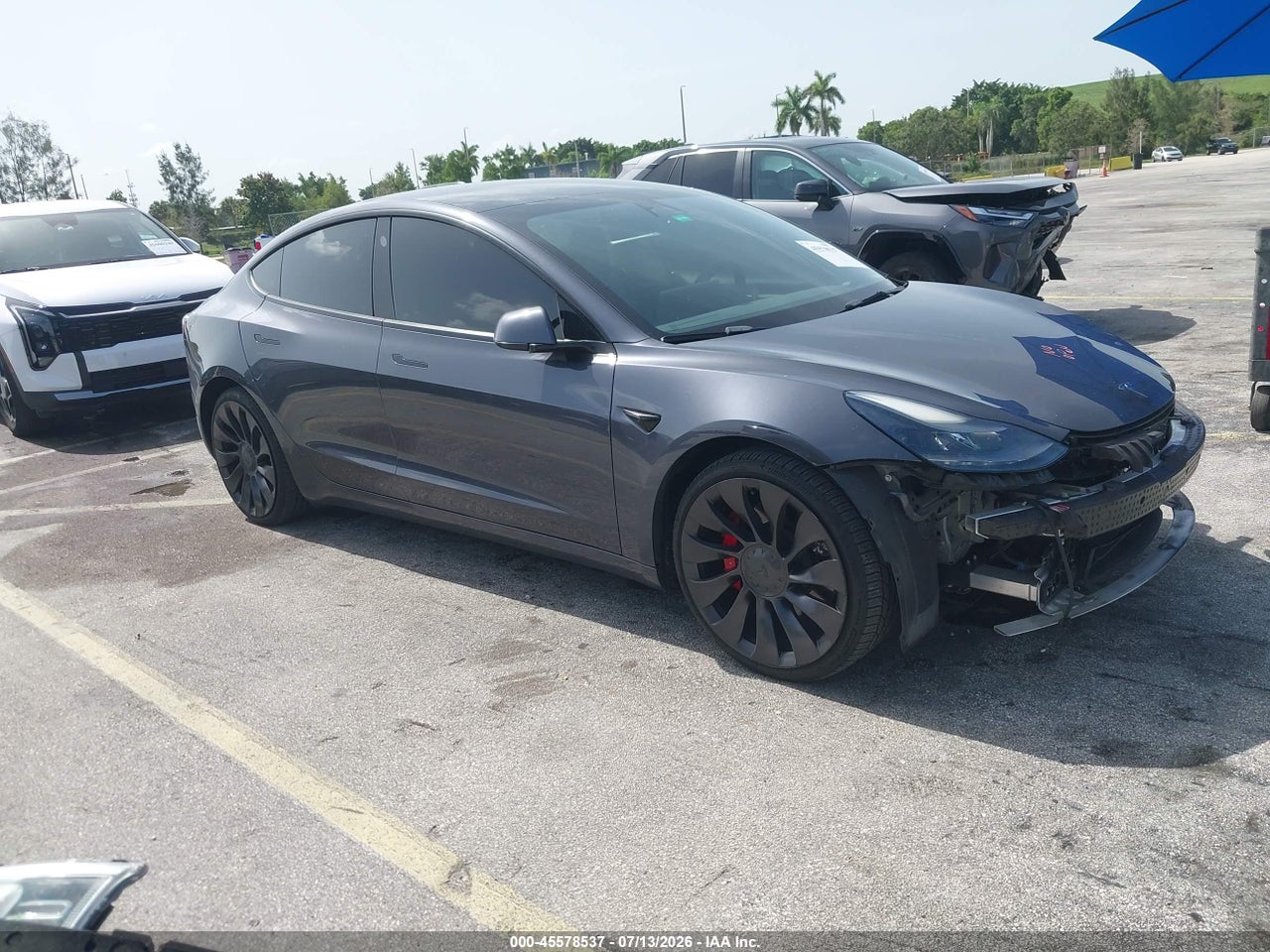 5YJ3E1EC0NF****** · 2022 TESLA MODEL 3 PERFORMANCE DUAL MOTOR ALL-WHEEL DRIVE