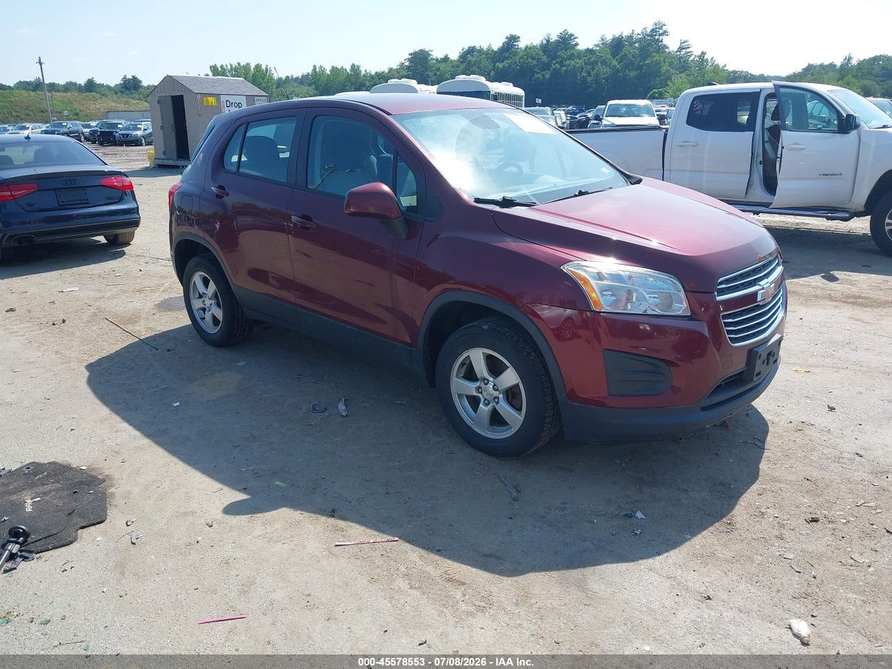 3GNCJNSB6GL****** · 2016 CHEVROLET TRAX LS