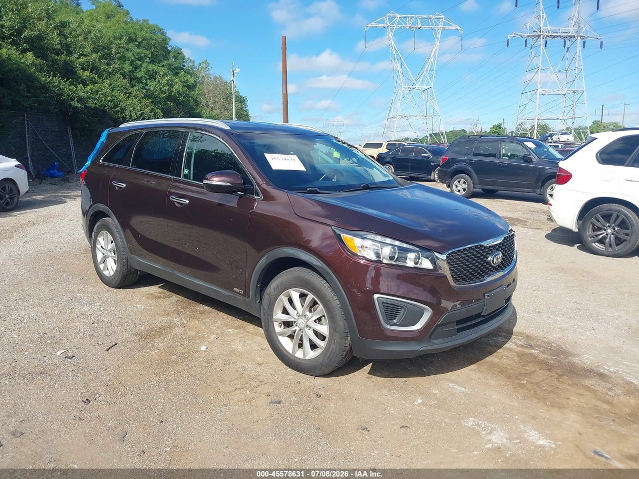 5XYPGDA38GG****** · 2016 KIA SORENTO 2.4L LX