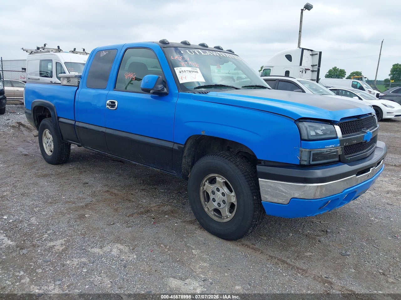 2GCEK19T831****** · 2003 CHEVROLET SILVERADO 1500 LS