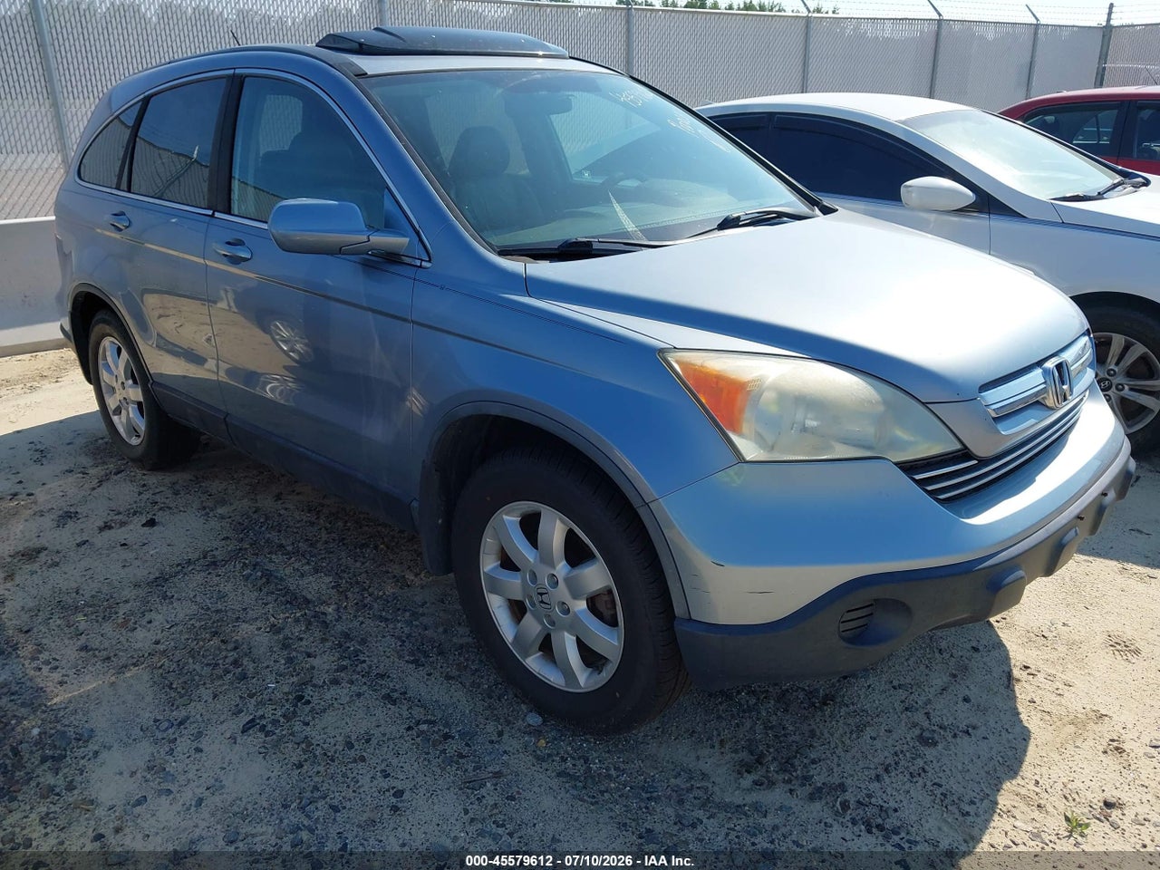 5J6RE48777L****** · 2007 HONDA CR-V EX-L