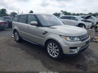 SALWR2VF2GA****** · 2016 LAND ROVER RANGE ROVER SPORT 3.0L V6 SUPERCHARGED HSE