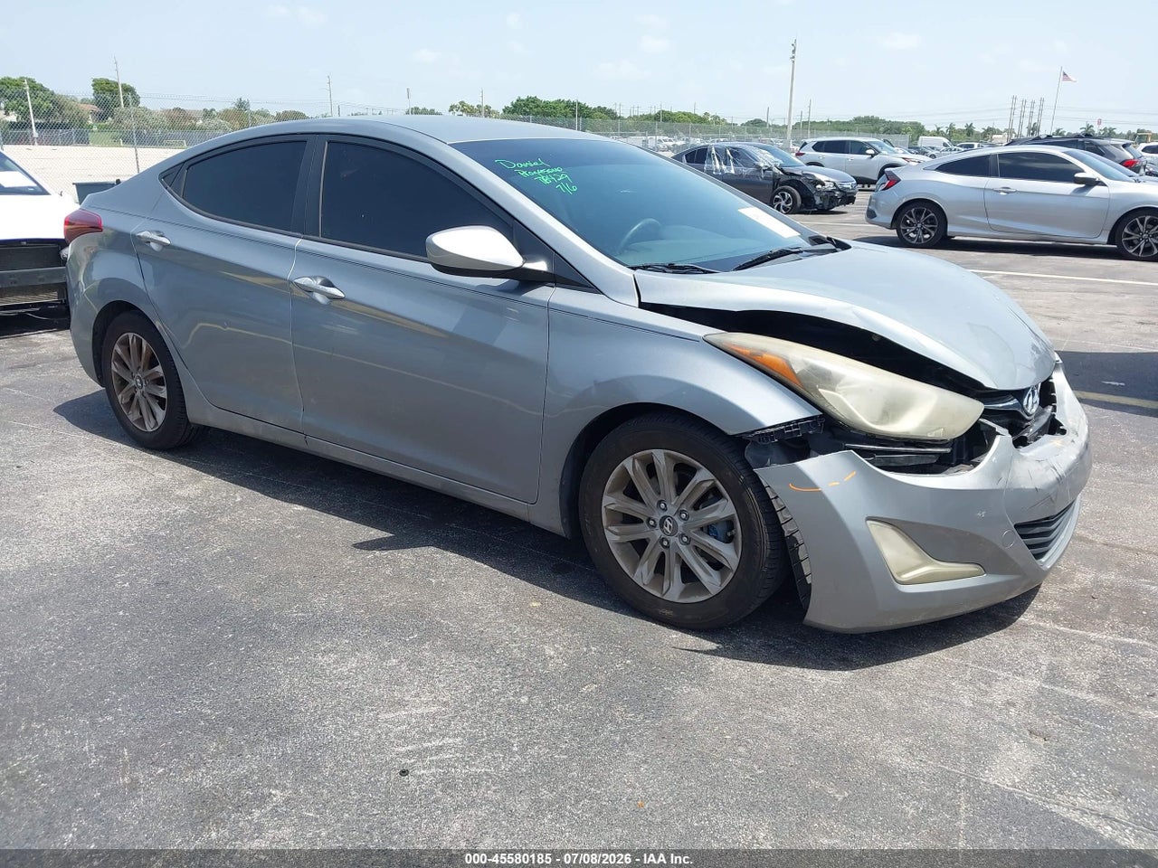 KMHDH4AE7FU****** · 2015 HYUNDAI ELANTRA SE