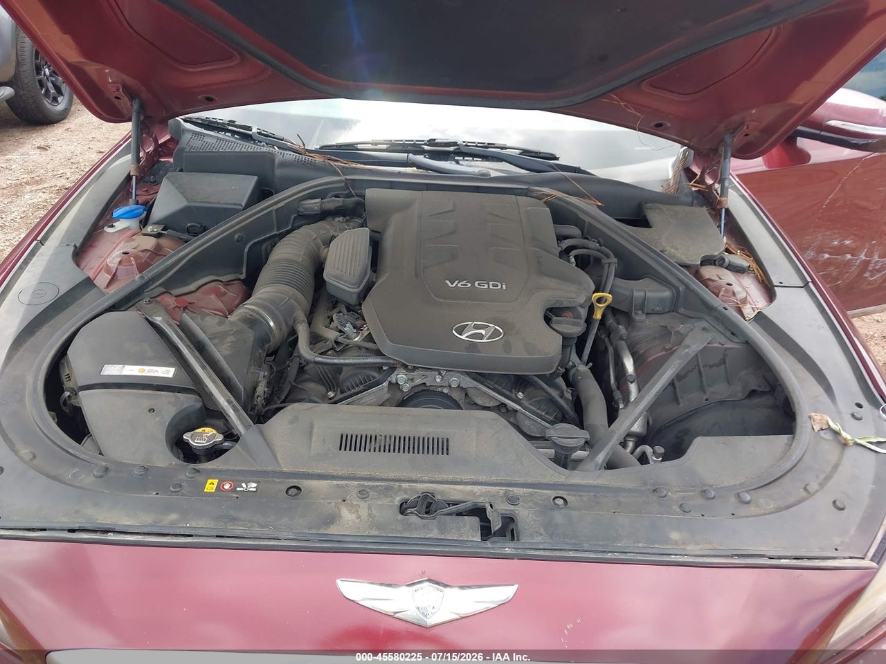 KMHGN4JE8FU****** · 2015 HYUNDAI GENESIS 3.8 · 10/11