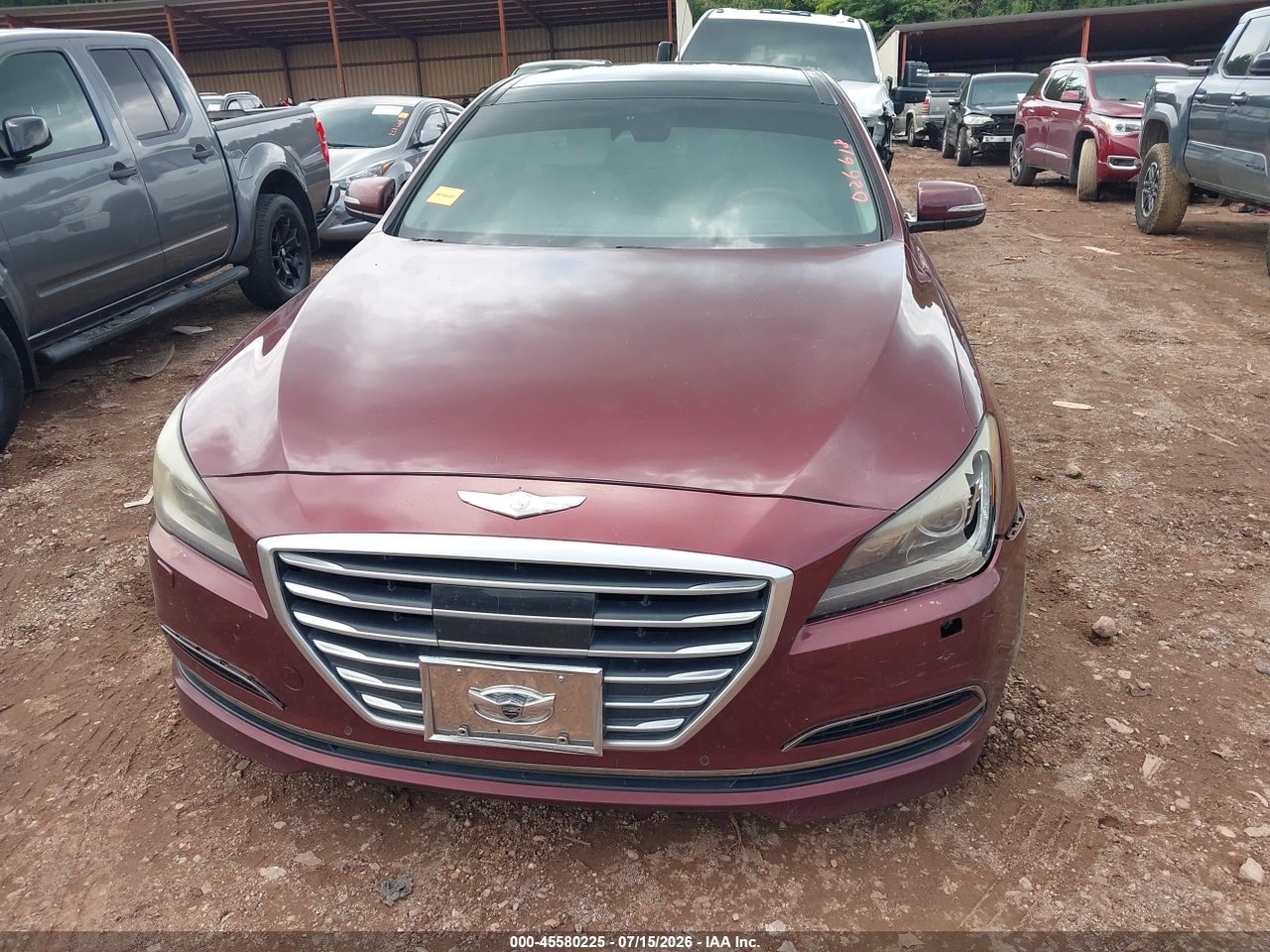 KMHGN4JE8FU****** · 2015 HYUNDAI GENESIS 3.8 · 6/11