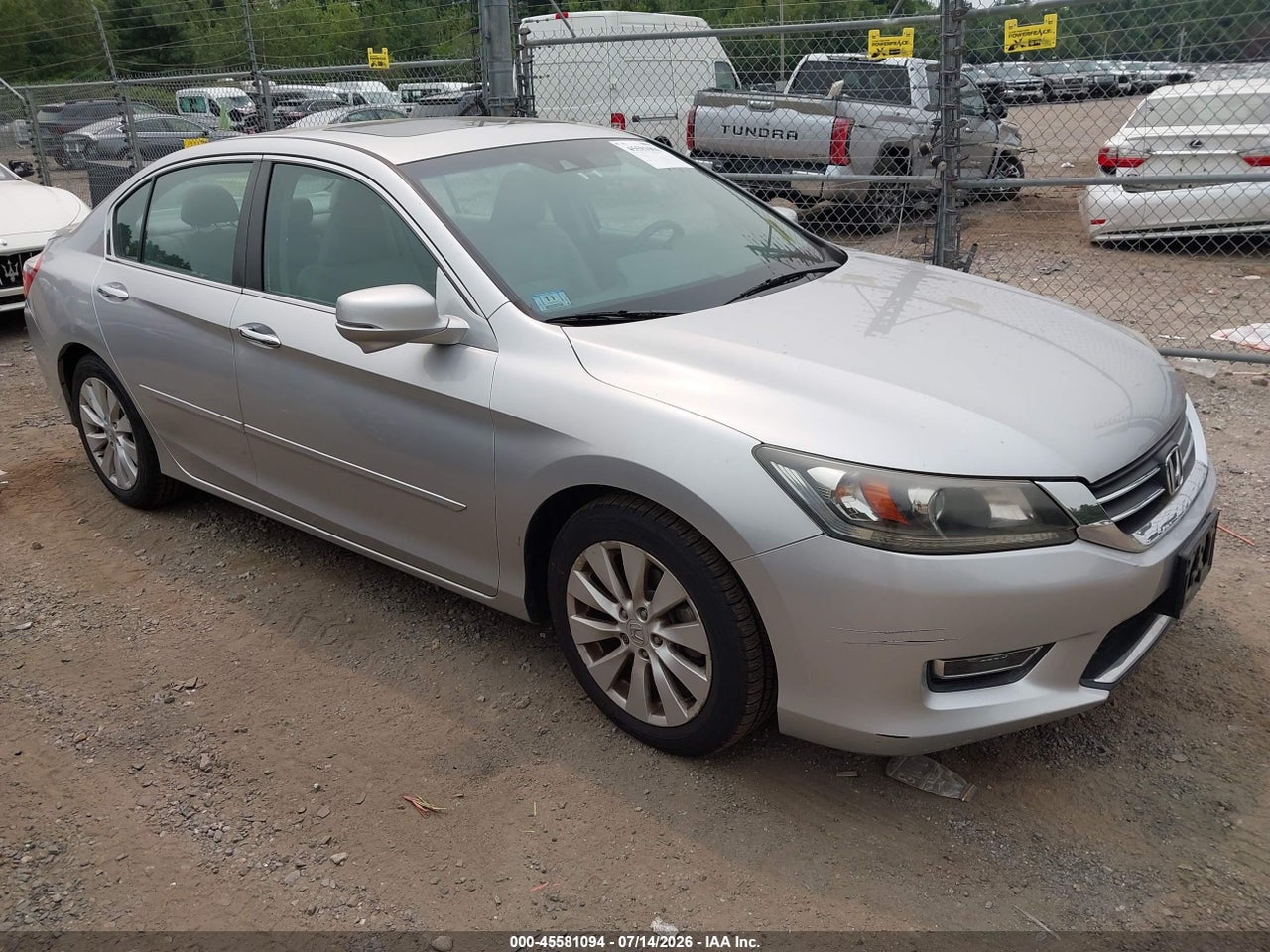 1HGCR2F8XDA****** · 2013 HONDA ACCORD EX-L