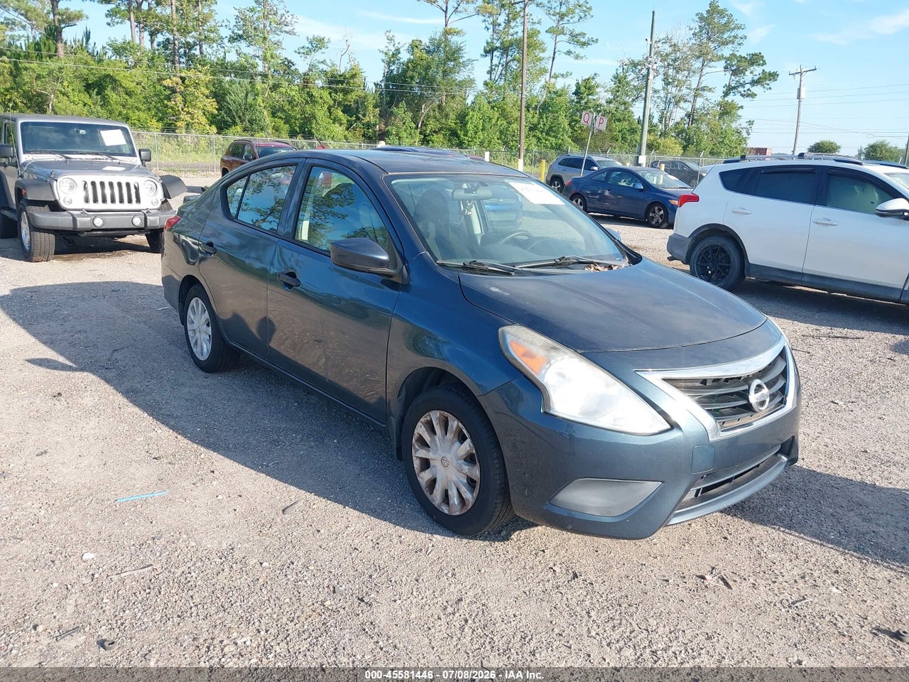 3N1CN7AP1HL****** · 2017 NISSAN VERSA 1.6 S+