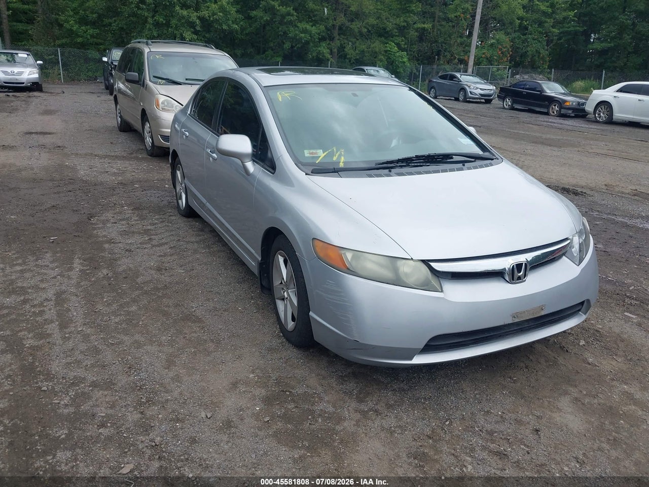 1HGFA168X7L****** · 2007 HONDA CIVIC EX
