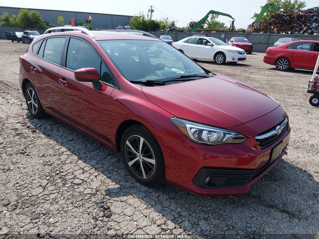 4S3GTAD65N3****** · 2022 SUBARU IMPREZA PREMIUM 5-DOOR