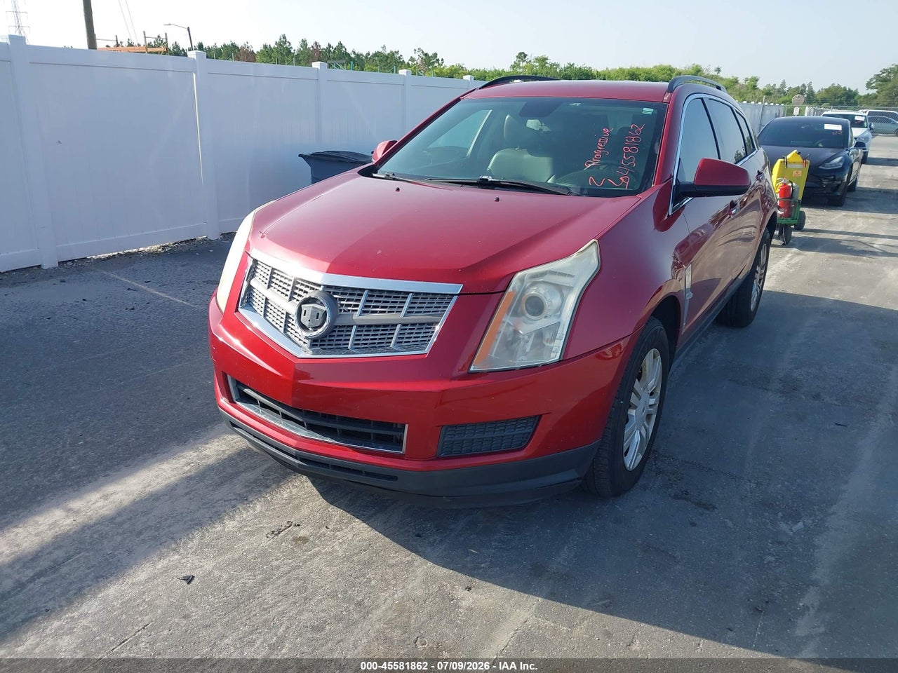 2012 CADILLAC SRX STANDARD · 2/11