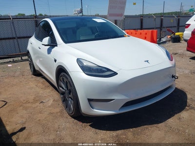 5YJYGDEF0MF****** · 2021 TESLA MODEL Y PERFORMANCE DUAL MOTOR ALL-WHEEL DRIVE